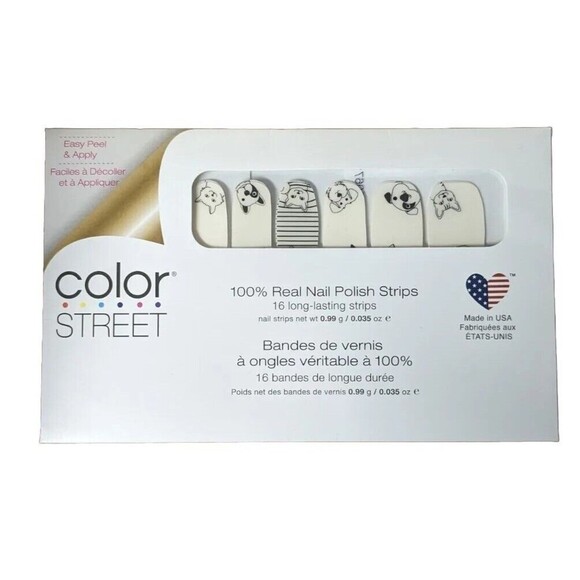 Color Street Friends Furever Clear Overlay Nail Strips Dog Cat **NEW** Mani Spa - Picture 2 of 6